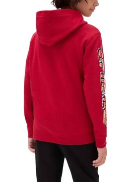 Sudadera Vans Hole Shot Roja para Niño