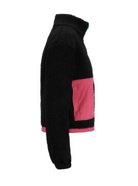 Chaqueta Kappa Mia Tech Negra para Mujer