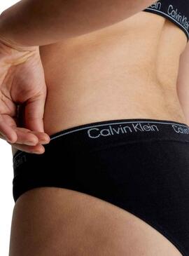 Braga Calvin Klein Bikini Negra para Mujer