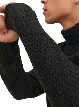 Jersey Jack and Jones Craig Knit Negro para Hombre