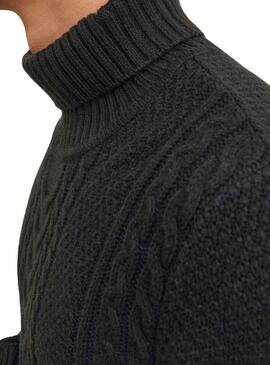 Jersey Jack and Jones Craig Knit Negro para Hombre