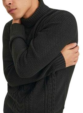 Jersey Jack and Jones Craig Knit Negro para Hombre