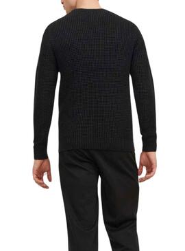 Jersey Jack and Jones Standford Knit Negro Hombre