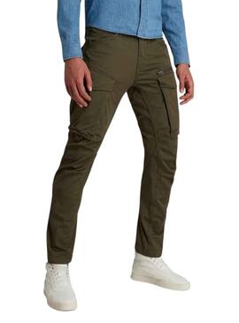 Pantalón G-Star Rovic Zip Regular Verde Hombre