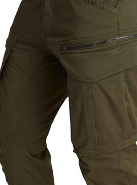 Pantalón G-Star Rovic Zip Regular Verde Hombre