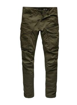 Pantalón G-Star Rovic Zip Regular Verde Hombre