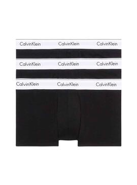 Pack 3 Calzoncillos Calvin Klein Boxer Negro