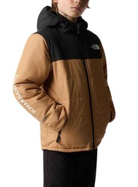 Chaqueta The North Face Synth Beige y Negra Niño