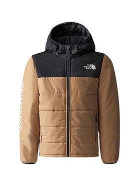 Chaqueta The North Face Synth Beige y Negra Niño