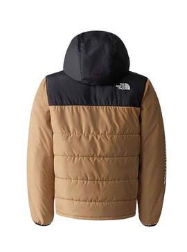 Chaqueta The North Face Synth Beige y Negra Niño