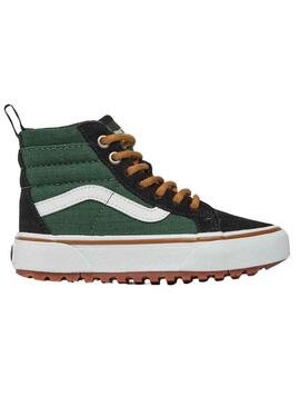 Zapatillas Vans Sk8 Hi MTE Verde para Niño y Niña