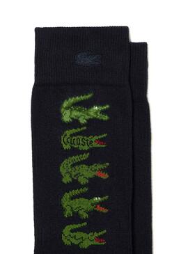 Calcetines Lacoste Chaussettes Marino Para Mujer