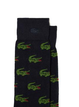 Calcetines Lacoste Chaussettes Marino Para Mujer