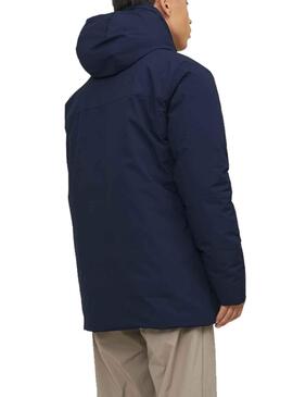 Parka Jack And Jones Payne Marino Para Hombre