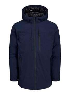 Parka Jack And Jones Payne Marino Para Hombre