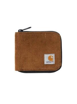 Cartera Carhartt Flint Zip Wallet Marrón Hombre