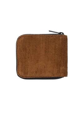 Cartera Carhartt Flint Zip Wallet Marrón Hombre