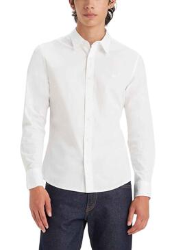 Camisa Levis Battery Housemark Blanco Para Hombre