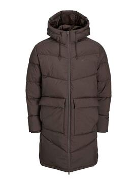 Abrigo Jack and Jones Jorvesterbro Puffer Marrón