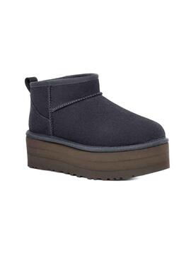 Botas Ugg Classic Ultra Mini Plataforma Marino 