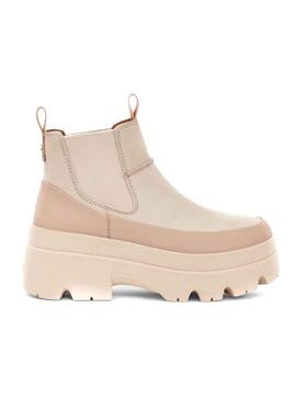 Botas UGG Chelsea Brisbane Beige para Mujer