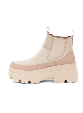 Botas UGG Chelsea Brisbane Beige para Mujer