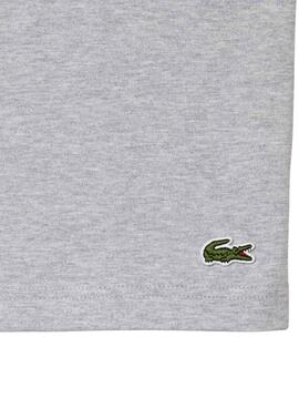 Camiseta Lacoste Club Relaxed Gris Unisex