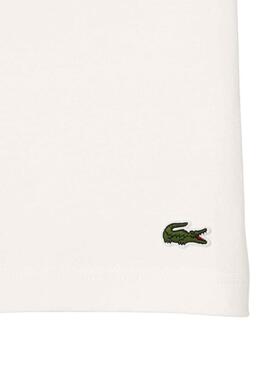 Camiseta Lacoste Club Relaxed Blanco Hombre Mujer