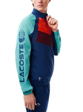 Chándal Lacoste Teniis x Daniil Medvedev Azul
