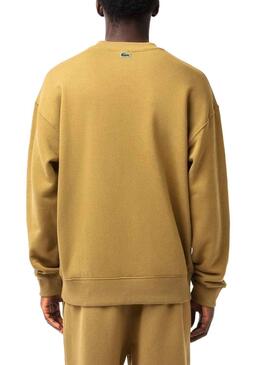 Sudadera Lacoste Jogger Loose Fit Marrón Hombre