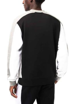 Sudadera Lacoste Jogger Felpa Negro Hombre