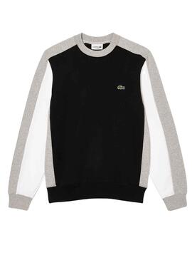 Sudadera Lacoste Jogger Felpa Negro Hombre