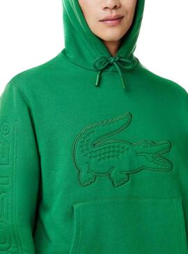 Sudadera Lacoste Basic XL Verde Hombre