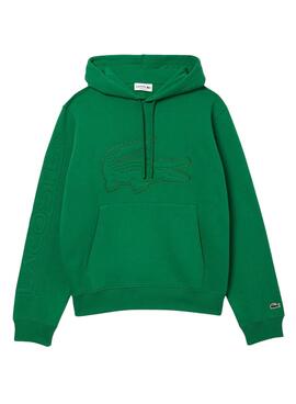 Sudadera Lacoste Basic XL Verde Hombre