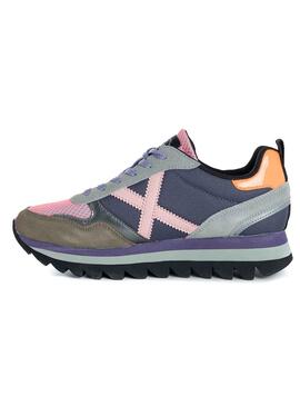 Zapatillas Munich Ripple Morado Para Mujer
