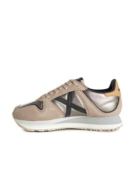 Zapatillas Munich Massana Sky Dorado para Mujer