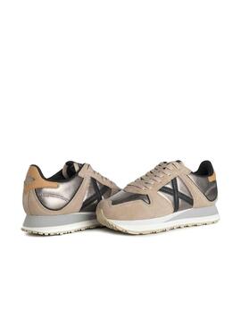 Zapatillas Munich Massana Sky Dorado para Mujer