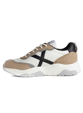 Zapatillas Munich Wave Beige Para Mujer Hombre
