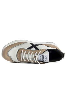 Zapatillas Munich Wave Beige Para Mujer Hombre