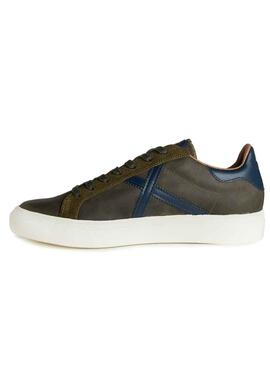 Zapatillas Munich Rete 83 Verde Oscuro Para Hombre