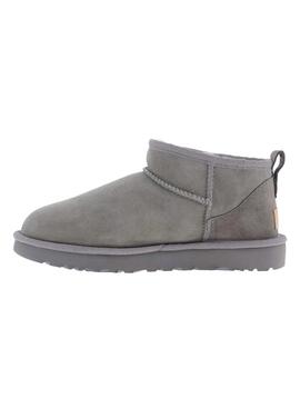 Botas UGG Classic Ultra Mini Gris para Mujer