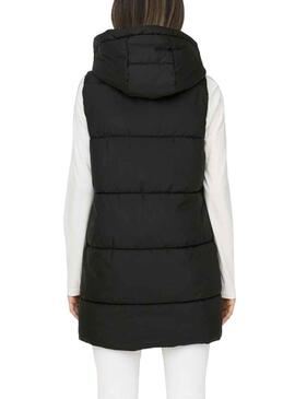 Chaleco Only Asta Puffer Negro Para Mujer