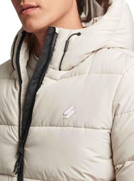 Chaqueta Superdry Sports Hooded Blanco Hombre