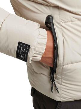 Chaqueta Superdry Sports Hooded Blanco Hombre