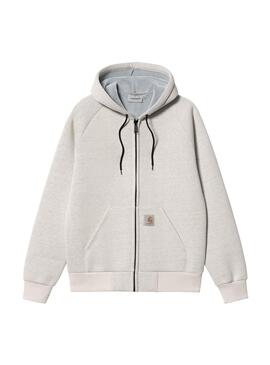 Sudadera Carhartt Car-Lux Gris Para Hombre