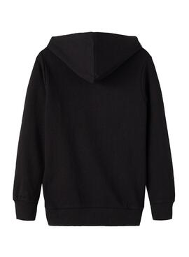 Sudadera Name It Nesweat Negro Para Niño