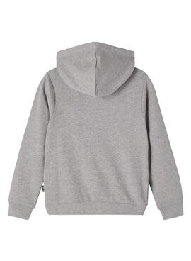 Sudadera Name It Nasweat Gris Para Niña