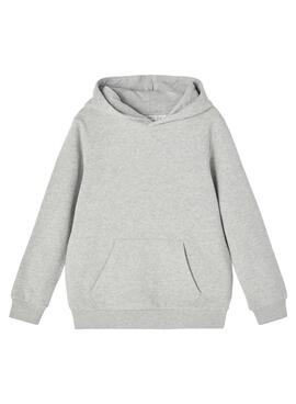 Sudadera Name It Leno Gris Para Niño