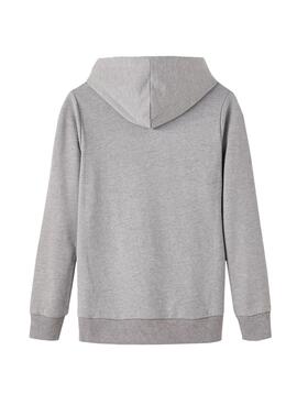 Sudadera Name It Nesweat Gris Para Niño 