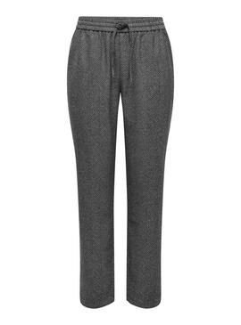 Pantalon Only Shay Gris Espiga para Mujer